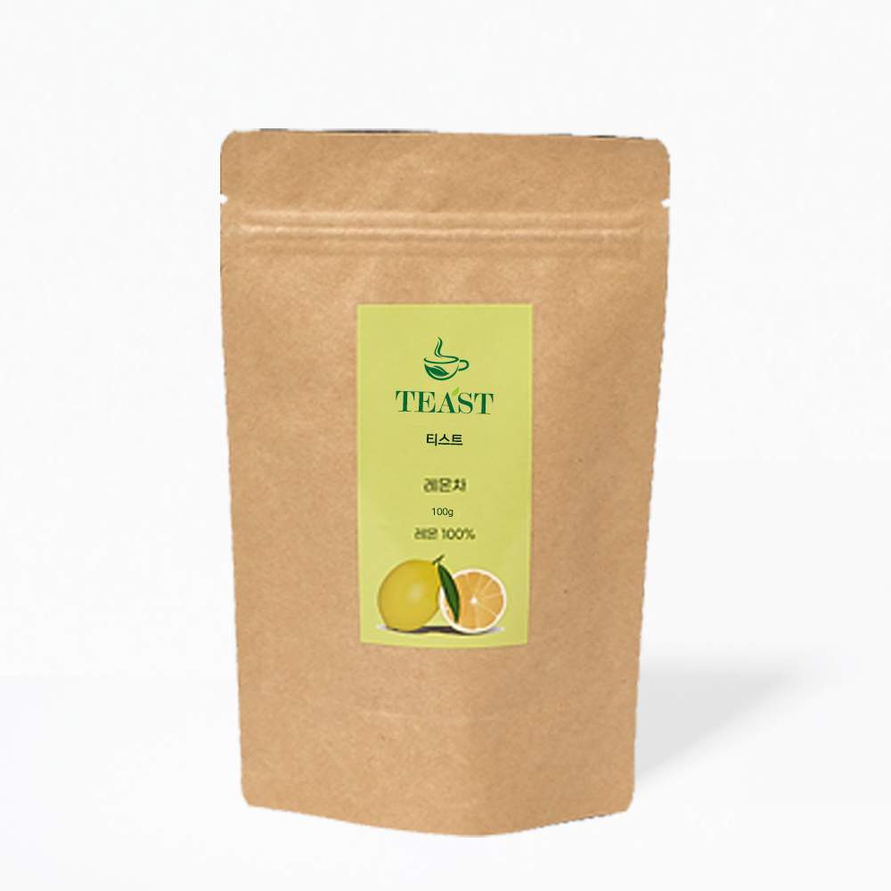 티스트 건조과일 레몬칩 레몬차 100g